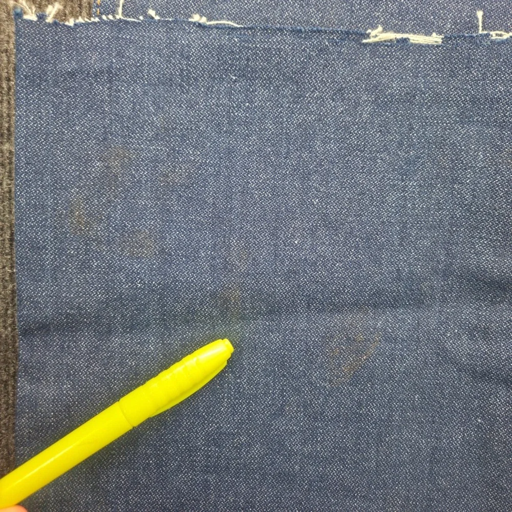 Wrangler Cowboy Cut Original Fit Jeans Mens 38 Raw Hem Blue Denim 13MWZOD‎
